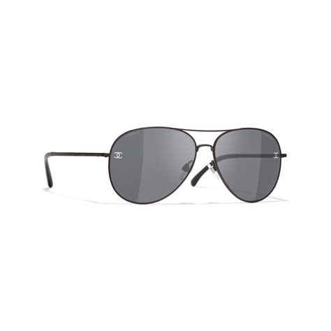 gradient chanel aviator sunglasses|CHANEL Sunglasses: Pilot Sunglasses, titanium & calfskin — .